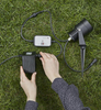 Ogrodowa lampa wbijana Garden kierunkowa LED 9W 3000K czarna