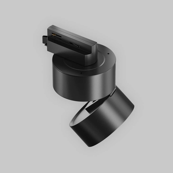 Lampa do szynoprzewodu ONDA TR007-1-12W3K-B LED 12W 3000K krążek czarna