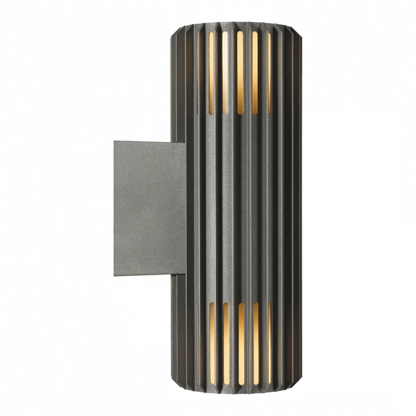 Zewnętrzna lampa ścienna ALUDRA 2418121250 IP54 tuba antracyt
