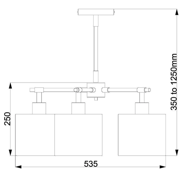 LAMPA sufitowa BALANCE BALANCE5-WPN Elstead plafon OPRAWA metalowa biała polerowany nikiel