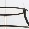 Okrągła lampa wisząca Cadoux QN-CADOUX-P-BK LED 54W 3000K czarny