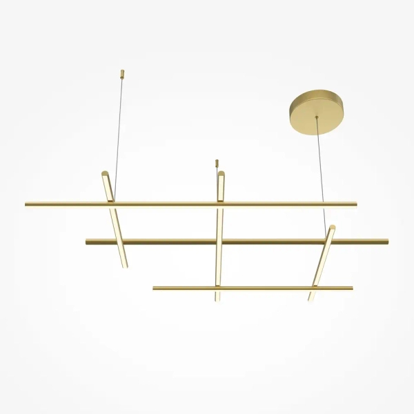 Ledowa wisząca lampa Radiance MOD278PL-L86G3K LED 80W 3000K złoty