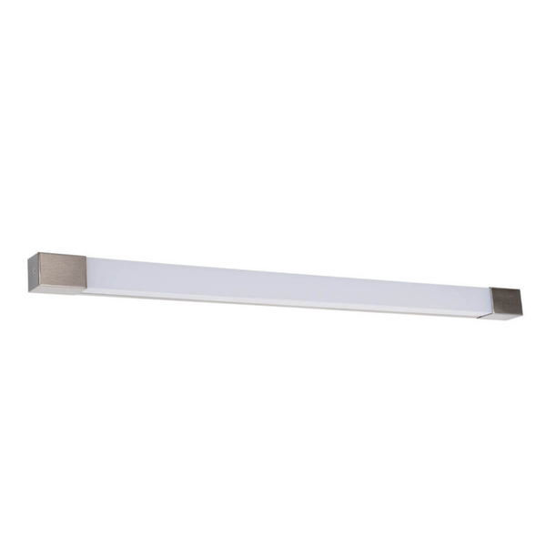 Podłużny kinkiet Parks W200526201 Zumaline LED IP44 9W 3000K nikiel