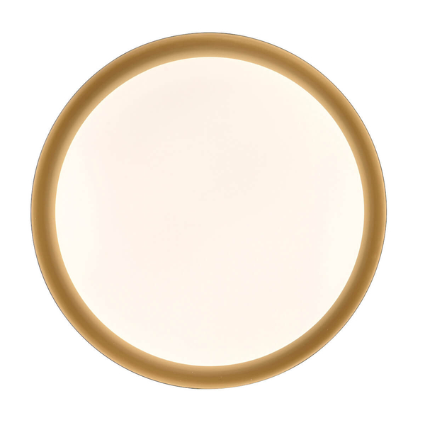 Okrągła lampa sufitowa Osko 14216-18 Just Light LED 36,5W 2700-5000K czarna