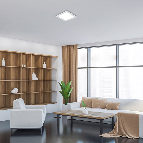 Jadalniana lampa sufitowa Shaun 3170 LED 24W 4000K nad stolik biała