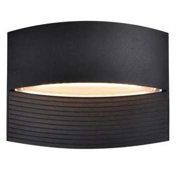 Ścienna lampa na taras LOTUS 5193201012 LED 8,5W 3000K góra-dół IP54 czarna