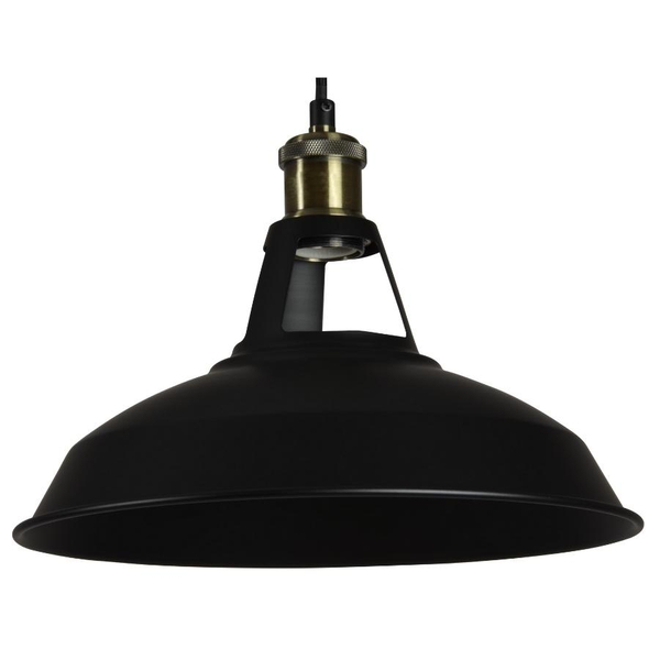 Loftowa lampa wisząca New Axel AZ1351 Azzardo nad wyspę czarna złota