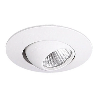 Metalowa lampa przysufitowa Yuca H0104 Maxlight LED 3W 3000K podtynkowa biała