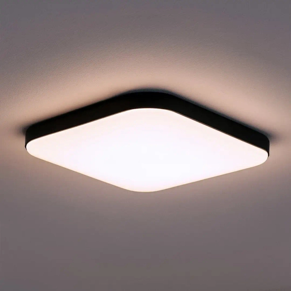 Sufitowy plafon do przedpokoju Nemo ML1836 LED 36W 4000K czarny