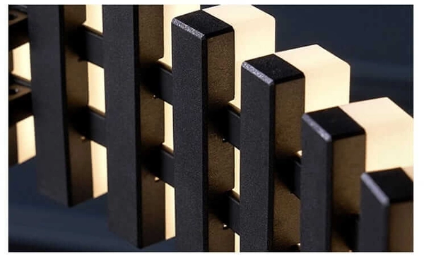 Podwójna lampa wisząca Klavia CGKLAVIA-80-DOUBLE LED 231W 3000K czarna