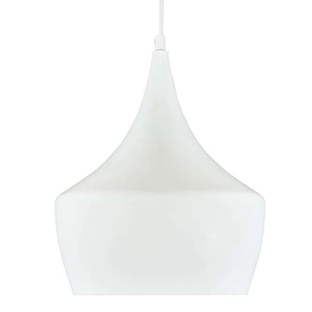 LAMPA wisząca MODERN 306760 Polux metalowa OPRAWA skandynawska zwis biały złoty