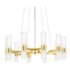 Wisząca lampa dekoracyjna Tubs MSE1501100456 Moosee tuby do salonu złota