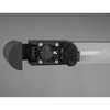 Ścienny kinkiet do łazienki PIERA 284074232 LED 8W 3000K IP44 czarny biały