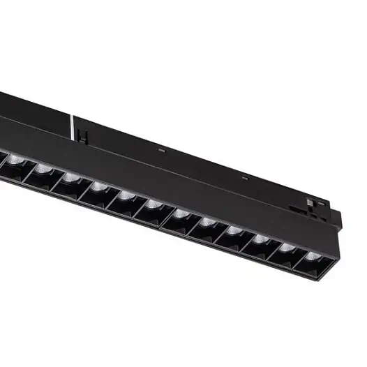 Oprawa szyny magnetycznej 1-fazowej Focus 10643 Nowodvorski LED 15W 4000K liniowa czarna