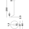 Lampa wisząca pierścień ZUDANEZ LE44773 LED 31W 2700-4000K ring złota