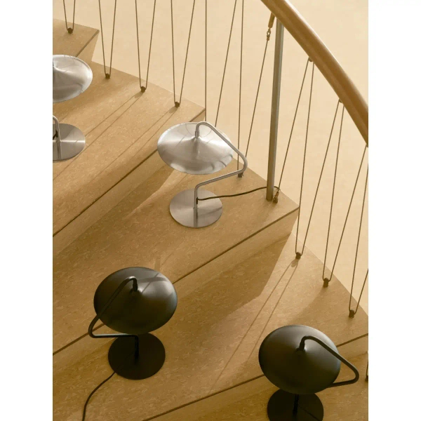 Ledowa stołowa lampa Artist 2520035034 LED 15W 3000K metalowy srebrny