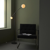Designerska lampa stojąca L&-192604 Light& balls regulowana czarna