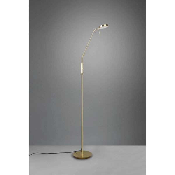 Ściemnialna lampa podłogowa NEMIO DL108423310 LED 12W 2300-4000K złoty