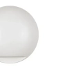 Okrągła lampa ścienna do ogrodu DONVELA LE75303 LED 3W 3000K IP65 biała