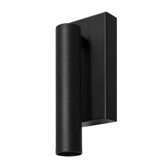 Ścienna lampa LED Roll 50918102 Kaspa 4,2W 3000K tuba do salonu czarna