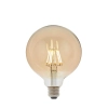 Kulista żarówka Globe filament E27 93031 LED 6W 2500K bursztynowa