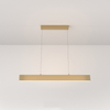 Podłużna lampa wisząca Step P010PL-L23G3K Maytoni LED 23W 3000K złota