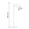 Lampa biurkowa regulowana RAWI 318435 LED 4,2W 3000K czarny
