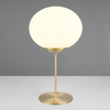 Lampa stolikowa FOMENTO 563100108 Trio do sypialni kula złoty biały