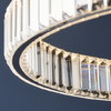 Kryształowy pierścień wiszący L&-1102255 Light& LED 36W 3000K glamour chrom