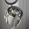 Industrialna lampa podłogowa Nautical EH-NAUTICAL-FL Endon statyw nikiel czarny