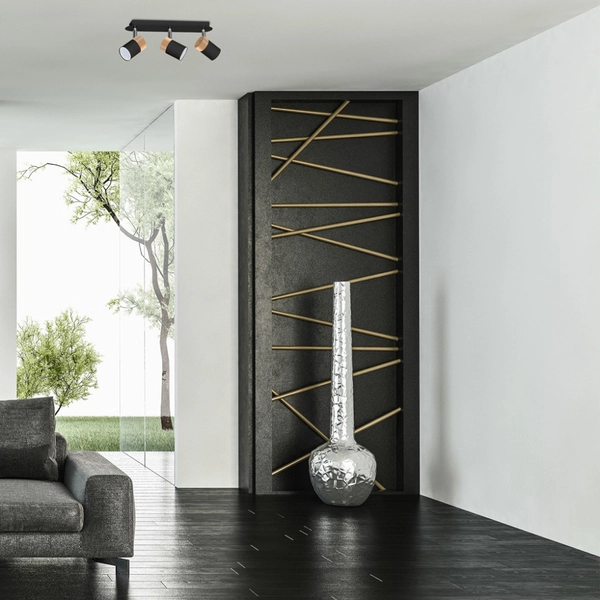 Regulowana LAMPA sufitowa JOKER MLP6304 Milagro metalowa OPRAWA reflektorki plafon industrialny tuby czarne