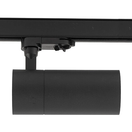 Reflektor do szynoprzewodu 3-fazowego Ctls Tinos 10398 Nowodvorski LED 30W 3000K czarny