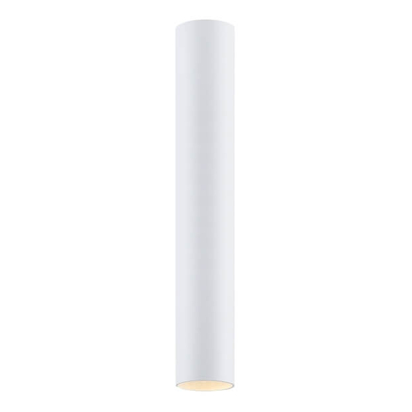 Sufitowa lampa punktowa Stala 301003002 Elkim do kuchni okrągła tuba biała