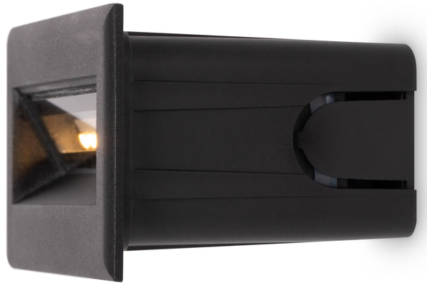 Lampa schodowa wpuszczana Bosca O045SL-L5B3K LED 5W 3000K czarna