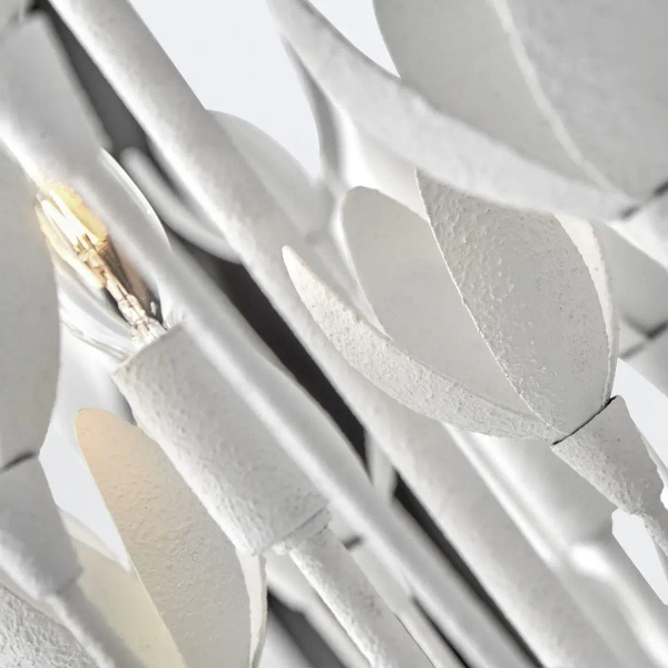Lampa wisząca do sypialni Flora QN-FLORA6-WHT dekoracyjna kwiaty biały