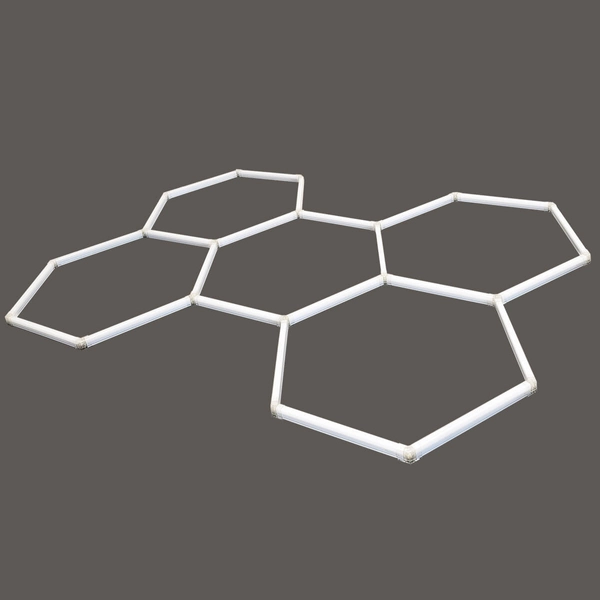 Geometryczna lampa sufitowa Geomteric LP-0109/5C 4K LED 160W 4000K biała