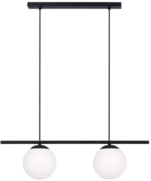 Wisząca lampa Arton K-4965 loftowa nad stół biała czarna