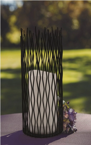 Zewnętrzna latarenka Nyborg XL 313294 candle na baterie czarna