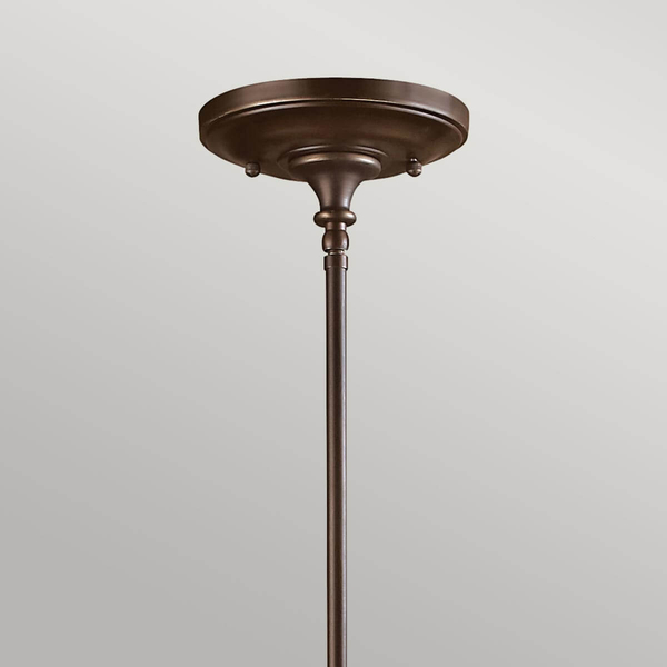 Pojedyncza lampa wisząca Mayflower HK-MAYFLOWER-P-A Hinkley stary brąz
