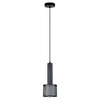 Salonowa lampa wisząca nad stół Amo LP-0702/1P BK metalowa czarna