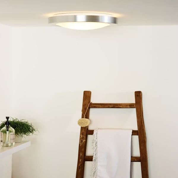 Sufitowa lampa do łazienki Fresh 79158/02/12 Lucide IP44 srebrna