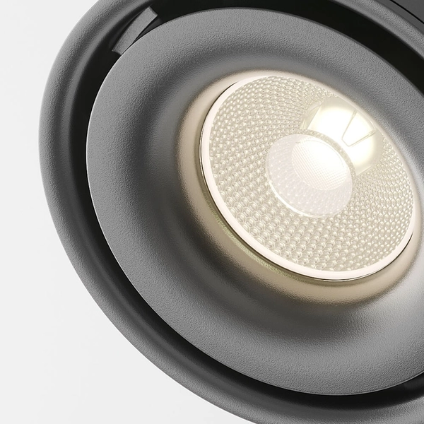 Lampa sufitowa szynowa 1-fazowa Yin TR084-1-15W3K-D-B LED 15W 3000K czarna