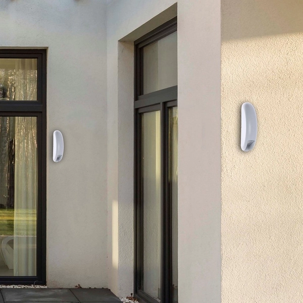 Elewacyjna LAMPA ścienna WALL ML088 Milagro kinkiet OPRAWA LED 3W 4000K do ogrodu IP44 outdoor biała