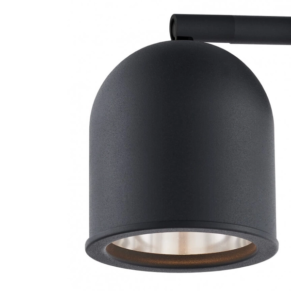 Kinkiet ścienny regulowany SPARK 50942202 Kaspa metalowy czarny