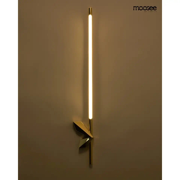 Kinkiet ścienny ESPADA złoty MSE1501100573 1xLED 6W 3000K podłużny