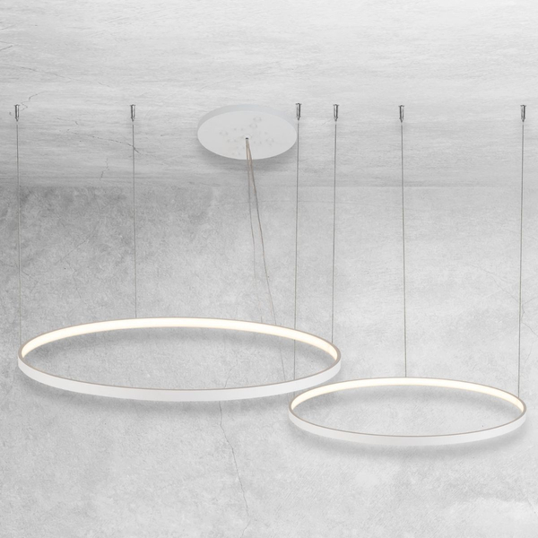 Żyrandol nowoczesny Agari Multi 5442 Shilo LED 127W 3000K ring biały