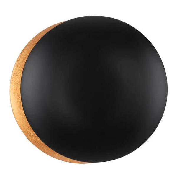 Ścienny kinkiet designerski PAIJAN LE44458 LED 6W 3000K okręgi czarny złoty