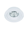 Oczko LAMPA sufitowa Foro Bianco Orlicki Design metalowa OPRAWA okrągły wpust do zabudowy biały