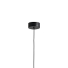 Industrialna lampa wisząca Saila PL0115-BK Yaskr LED 8W 3000K czarna