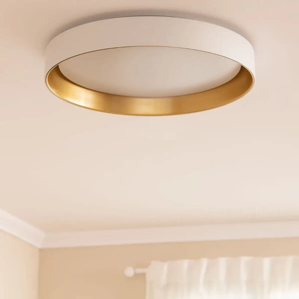 Okrągły plafon Royal ABR-PLR-Z-30W-CCT LED 31W 2700-6500K biały złoty